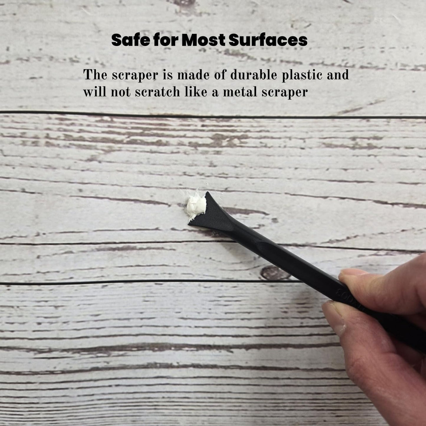Scraper Small Plastic Scraper Tool, Used in Narrow Spaces and Gaps, Perfect for Removing Oil Stains, Labels, Food, Dirt, Paint, Etc. (6Pcs scrapers)
