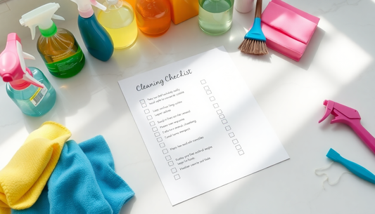The Ultimate Cleaning Checklist for Every Room in Your Home