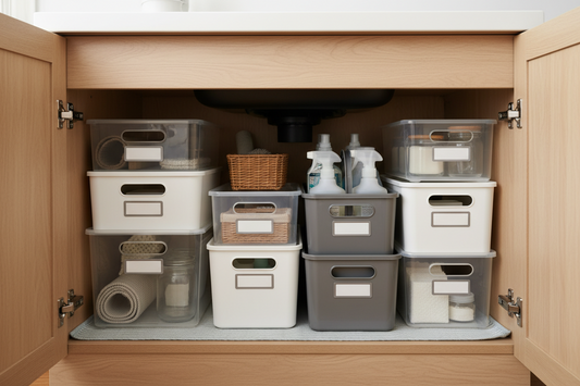 Under-Sink Organization: The Setup That Makes Cleaning 10x Easier
