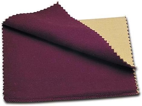 Cadie Silver Polishing Rouge Cloth - 100% Treated Cotton Polishing Cleaning Cloth For Gold Jewelries Platinum and Silverware - Reusable Rouge Cloths Restore Shines | 10 x 12 Inches - 3 Pack