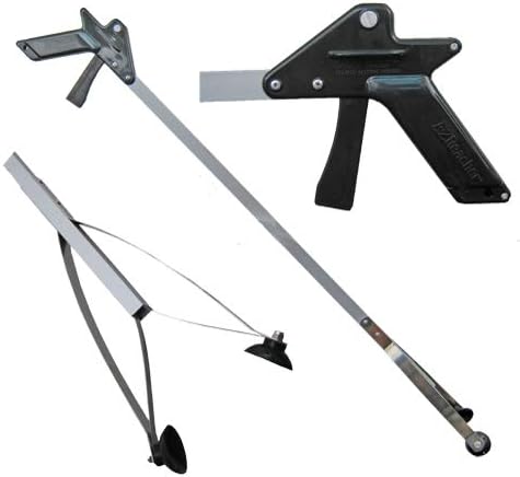 ArcMate EZ Reacher - Heavy Duty Grab-It Reaching Tool - Grabber Reacher with 4.5 Inch Jaws, Can Lift a Dime to 8 lb. Brick, Lightweight, Sturdy, Ideal for Commercial, Maintenance, Seniors, 32", 6-Pack