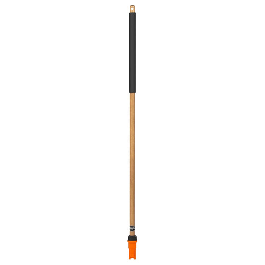 SWOPT Premium 48” EVA Foam Comfort Grip Wooden Handle – Ergonomic Design Eliminates Loose Handles —Interchangeable with All SWOPT Cleaning Products for More Efficient Cleaning and Storage