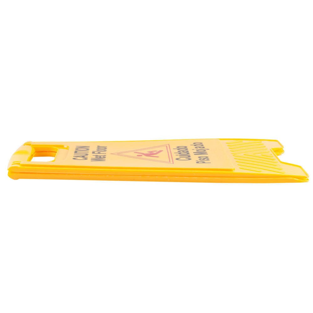 6 Pack Restaurant Caution Wet Mop Bucket Floor Yellow Folding Sign Commercial