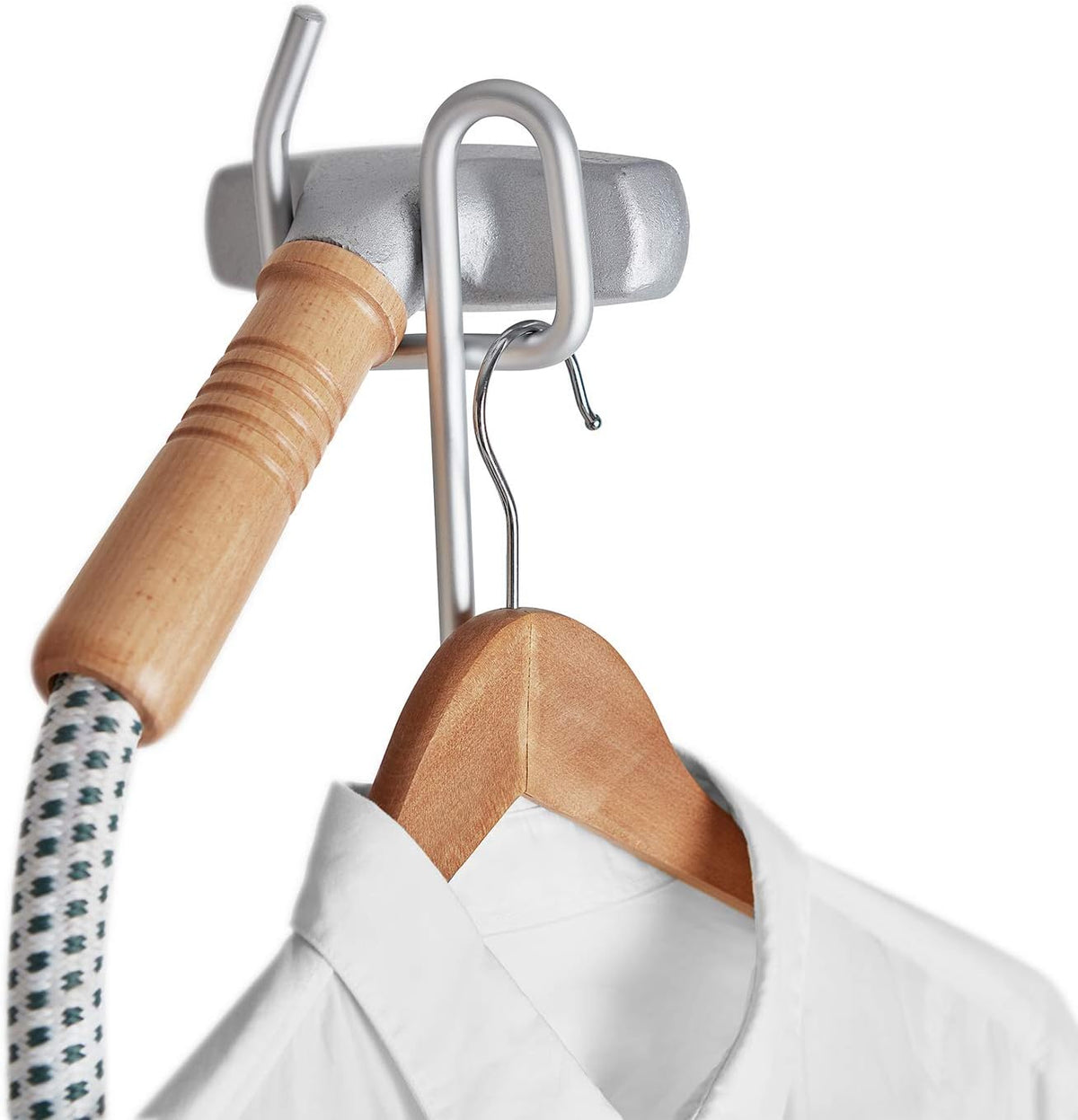 Reliable VIVIO 170GC Garment Steamer - 1300W Professional Steamer for Clothes with Fabric Brush, Standing Garment Steamer with Fabric Covered Steam Hose, 2 Hours Continuous Steam 2 Minute Heat-Up Time