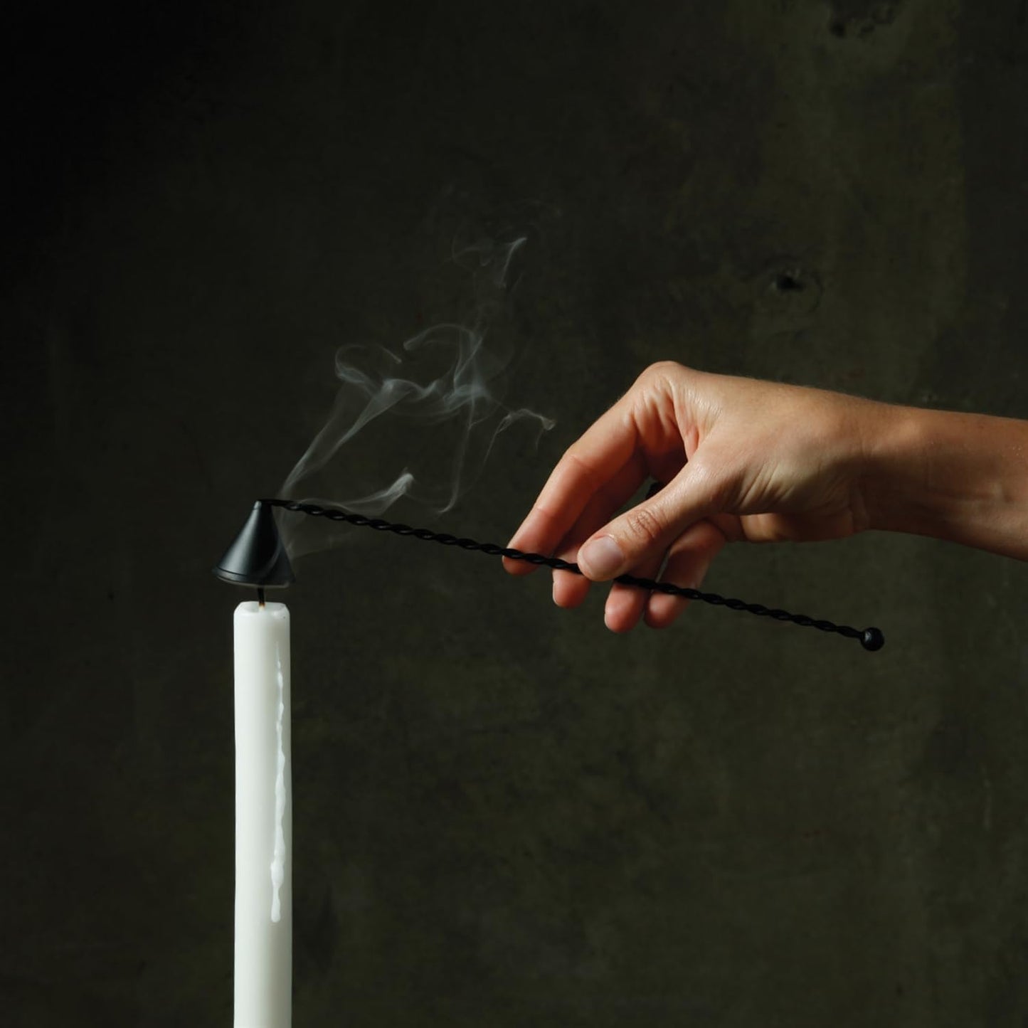 HomArt Candle Snuffer - Metal (Black)