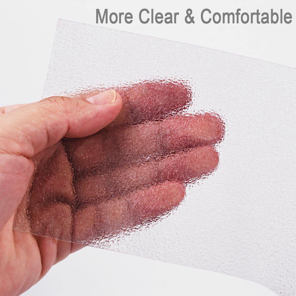 Anti Slip Tape Transparent, More Clear and Comfortable Safety Track Tape (2" Width x 190" Long, Clear)