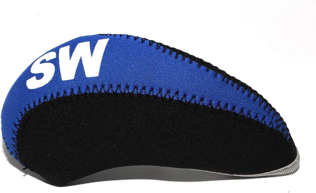 Golf Iron Club Head Covers Headcovers Set, Neoprene Golf Wedges Protective fits Taylormade M5 M6 Callaway PXG, Lightweight, Lob Wedge,Sand Wedge
