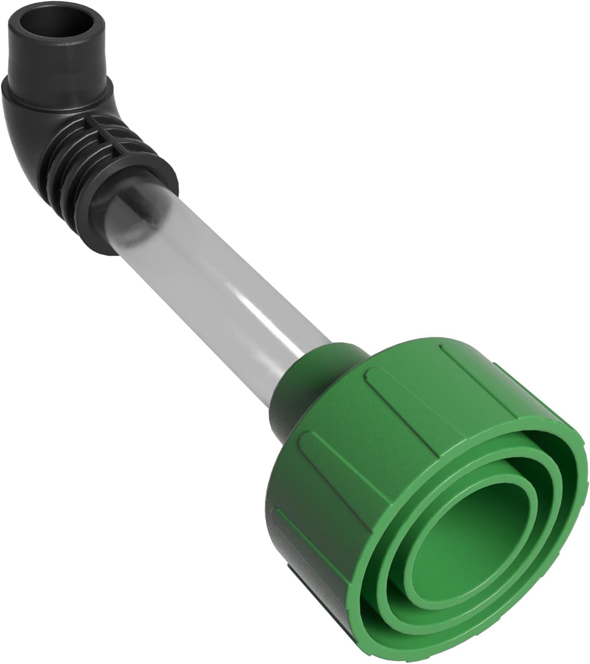 AC Drain Line Cleaner Adapter Evacuates & Unclog AC Drain Line - HVAC to PVC AC Drain Line Cleaner Tool - Universal Fit AC Drain Line Unclogger - AC Drain Line Cleaning Tool - Clear Visibility