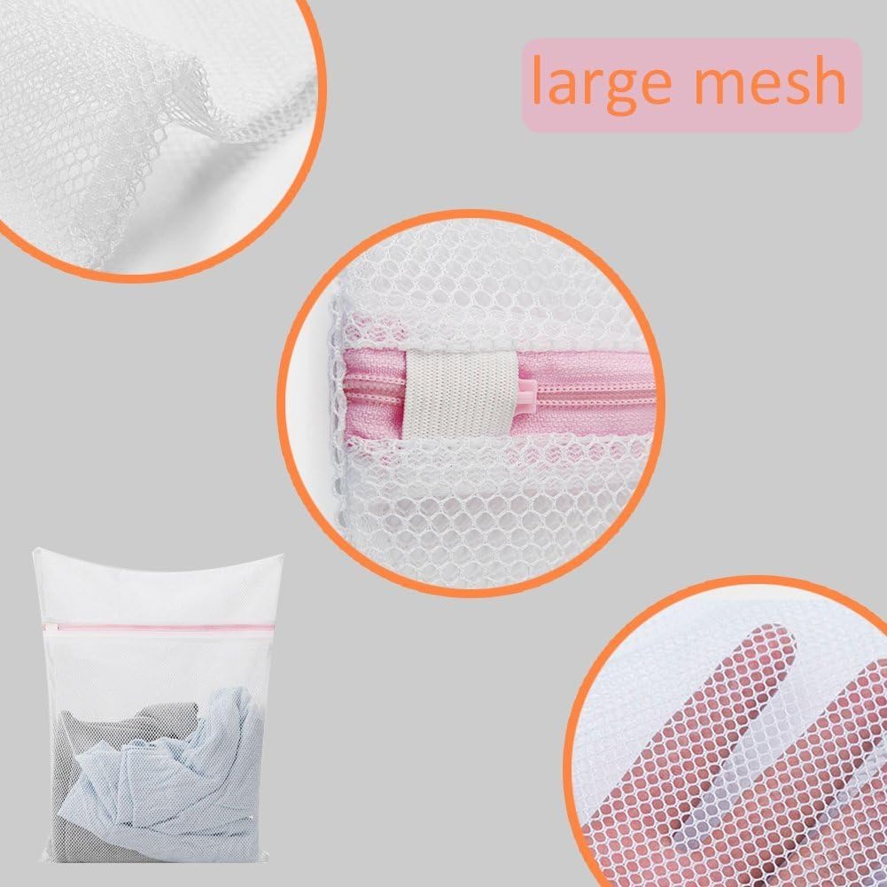 Washing Bags,Clothing Washing Bags,5 Medium for Laundry,Blouse, Hosiery, Stocking, Underwear, Bra and Lingerie, Travel Laundry Bag Pack of 5