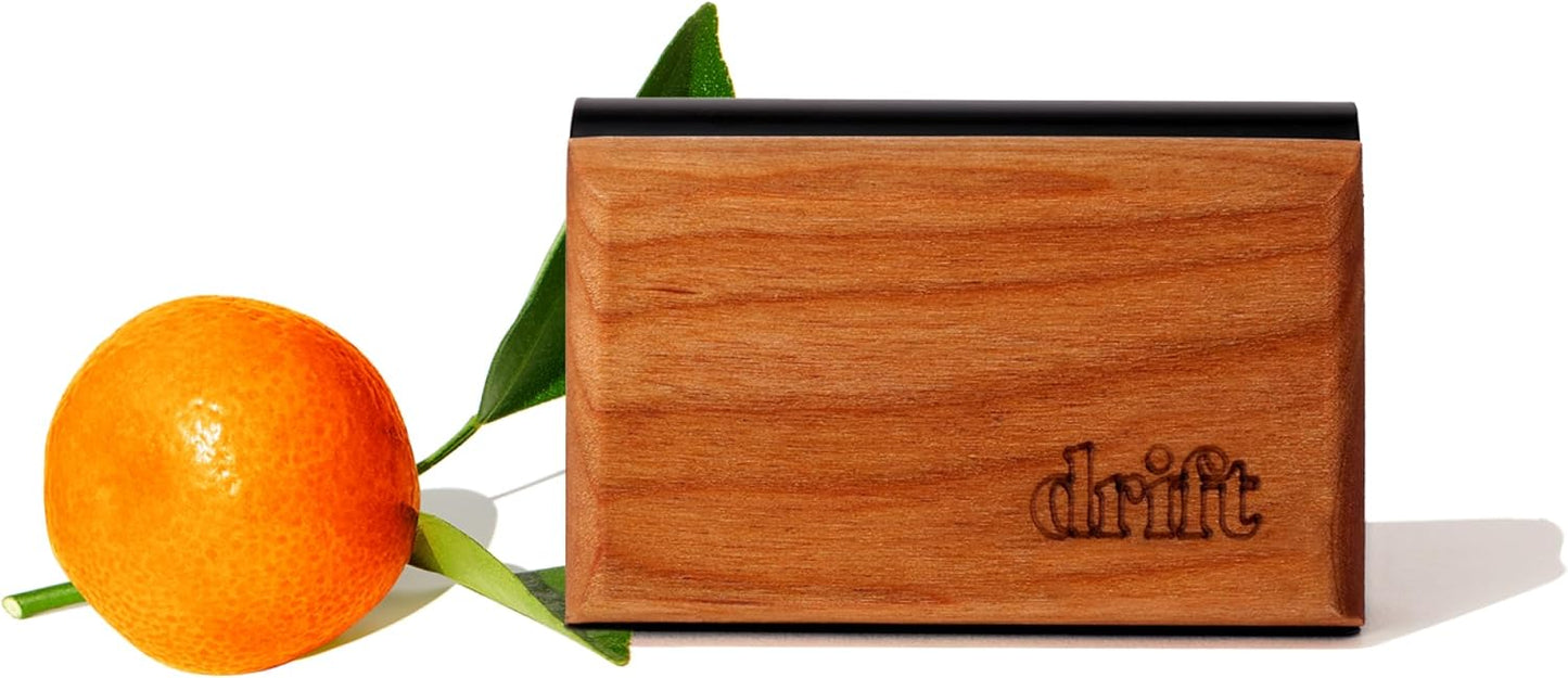 Drift Car Air Freshener - The Original Wood Air Freshener - Car Odor Eliminator - Long Lasting Scent - Auto Accessories - Metal Clip - Essential Oils - Clean Ingredients - Grove Scent Starter Kit