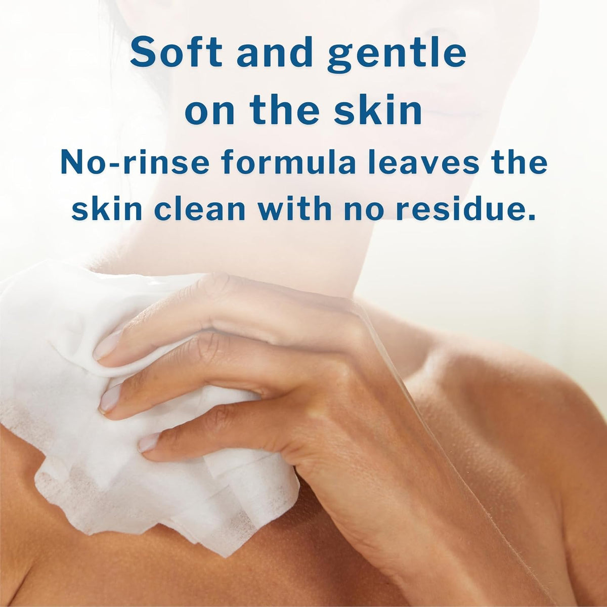 McKesson Washcloth Wipes for Adults, Unscented (3 Pack, 288 Washcloths) Disposable Wash Cloths for Body - Fragrance-Free No-Rinse Formula - Good for Incontinence and Elderly - 96 Wipes Per Pack