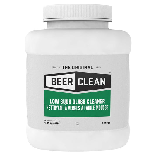 Diversey Glass Cleaner, Unscented, Powder, 4 Lb. Container