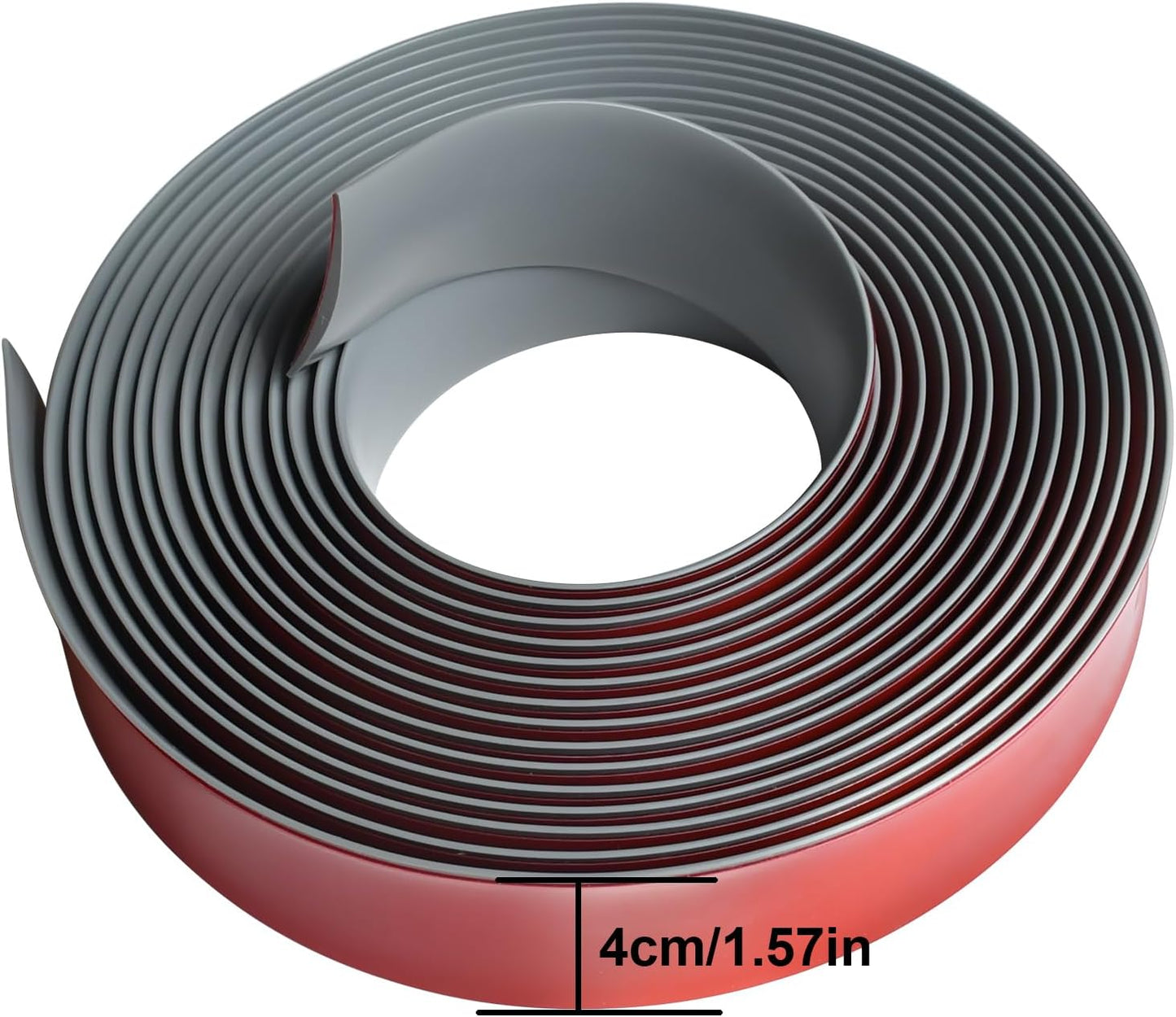 Floor/Door Flat Transition Strip & Self Adhesive Vinyl Edge Trim - Laminate Gap Covering Joining Strip