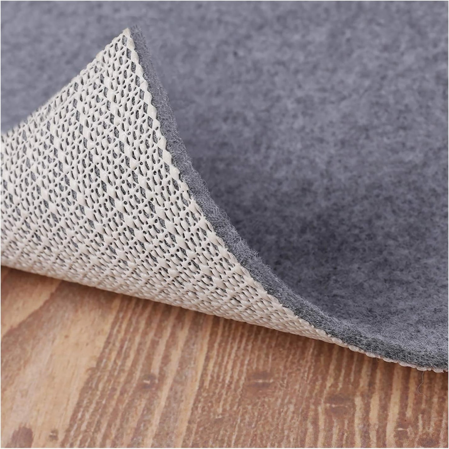 Non Slip Rug Pad Grippers - 5x8, 1/8" Thick, (Felt + Rubber) Double Layers Area Carpet Mat Tap, Provides Protection and Cushioning for Hardwood or Tile Floors