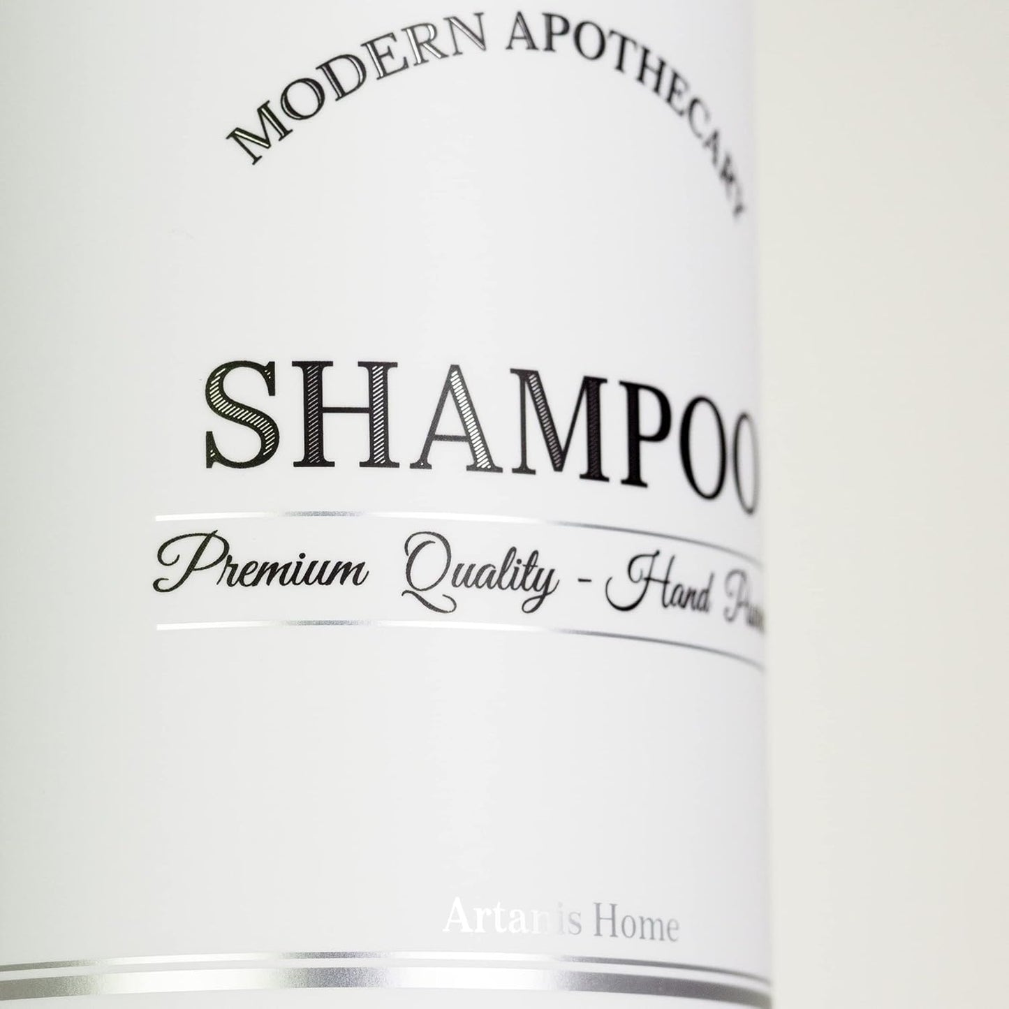 Clear Refillable Shampoo and Conditioner Bottles - Body Wash, Shampoo and Conditioner Dispenser - PET Plastic Shampoo Bottles Refillable with Pump - Waterproof Labels - 16 oz, 3 Pack (White Plastic)