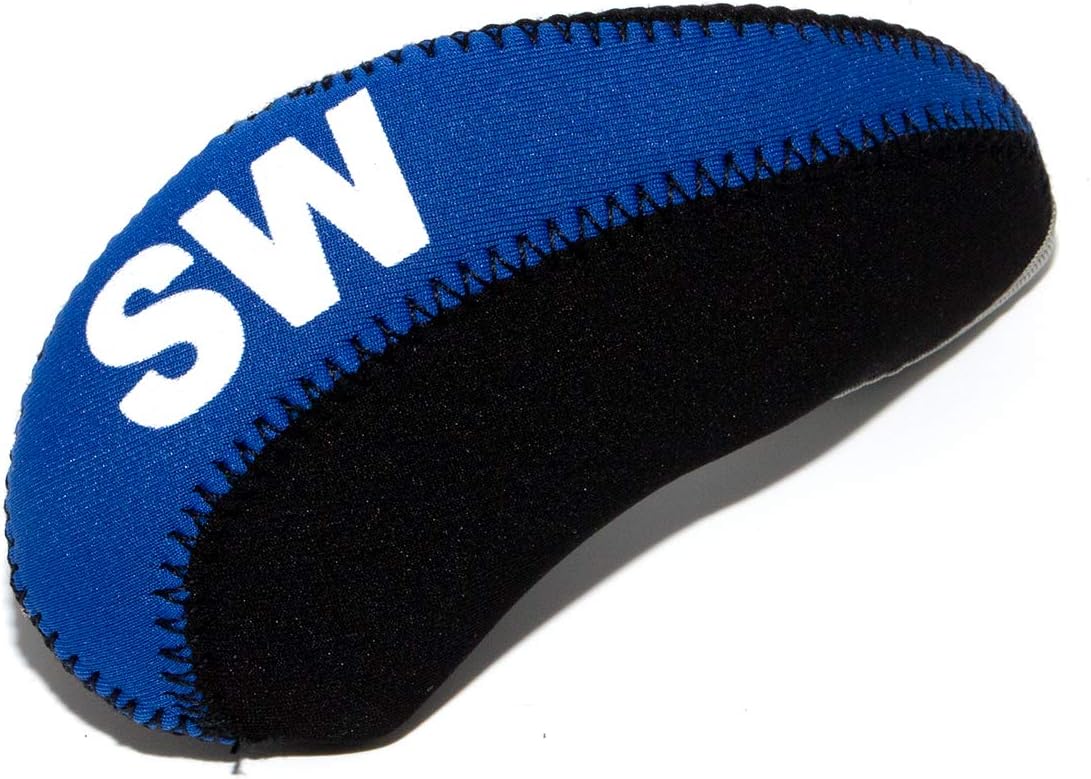 Golf Iron Club Head Covers Headcovers Set, Neoprene Golf Wedges Protective fits Taylormade M5 M6 Callaway PXG, Lightweight, Lob Wedge,Sand Wedge