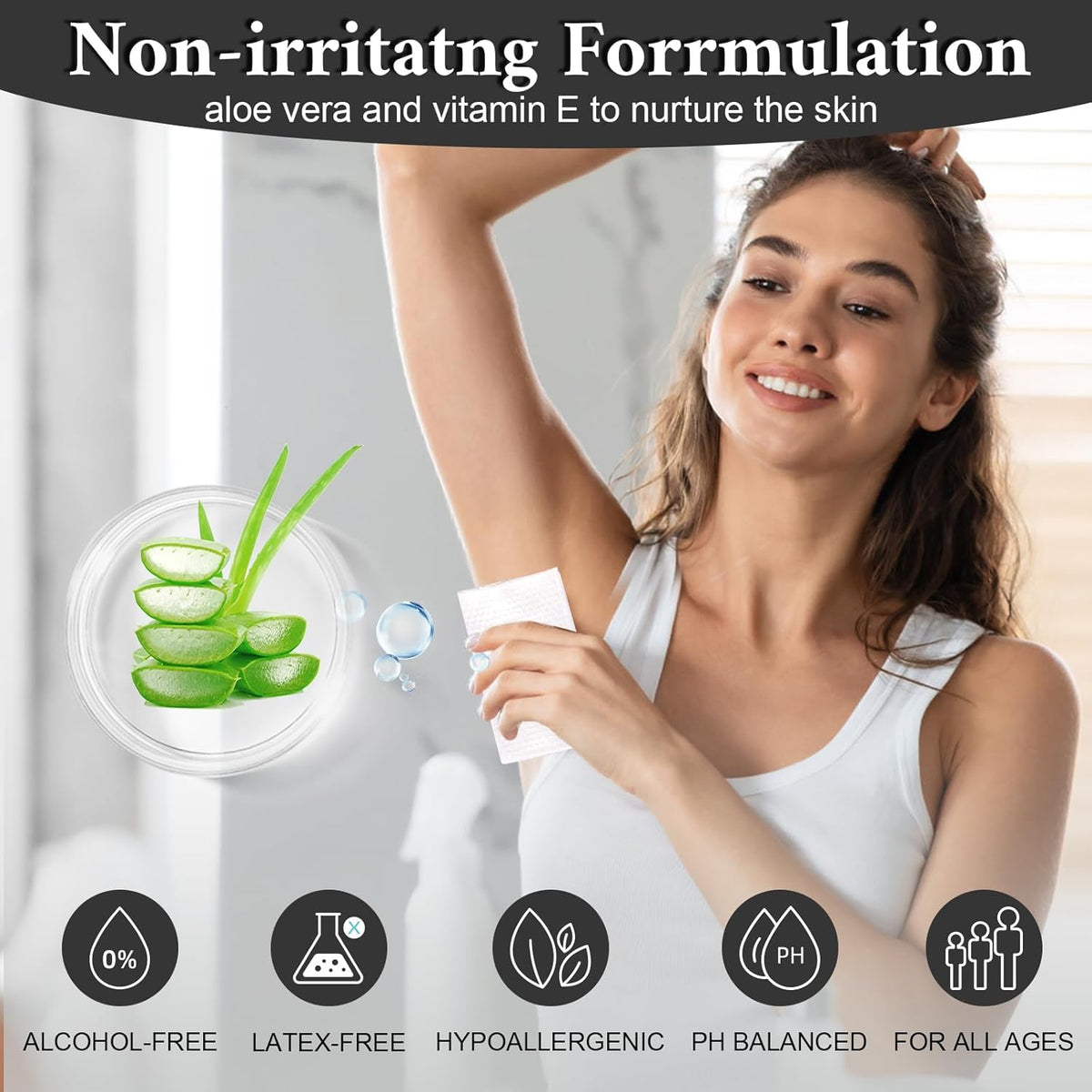 300 Pcs Ultra Thick Soft Large Body Wipes Individually Wrapped(7.87" x 9.45"),Shower Wipes for Adults Bathing No Rinse,Personal Cleansing Wipes for Travel Gym,Bulk Deodorant for Homeless.