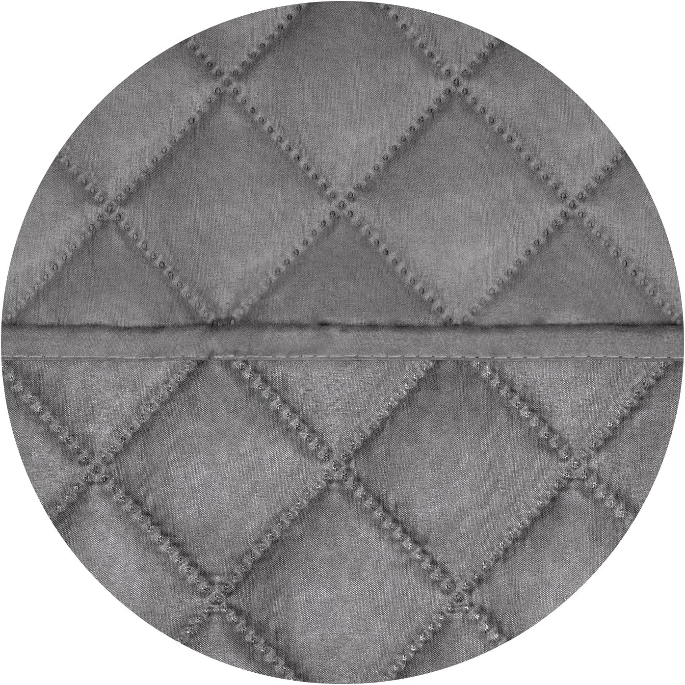 PureFit Reversible Quilted Sofa Cover, Water Resistant Slipcover Furniture Protector, Washable Couch Cover with Non Slip and Elastic Straps for Kids, Dogs, Pets (Small Recliner, Gray/Gray)