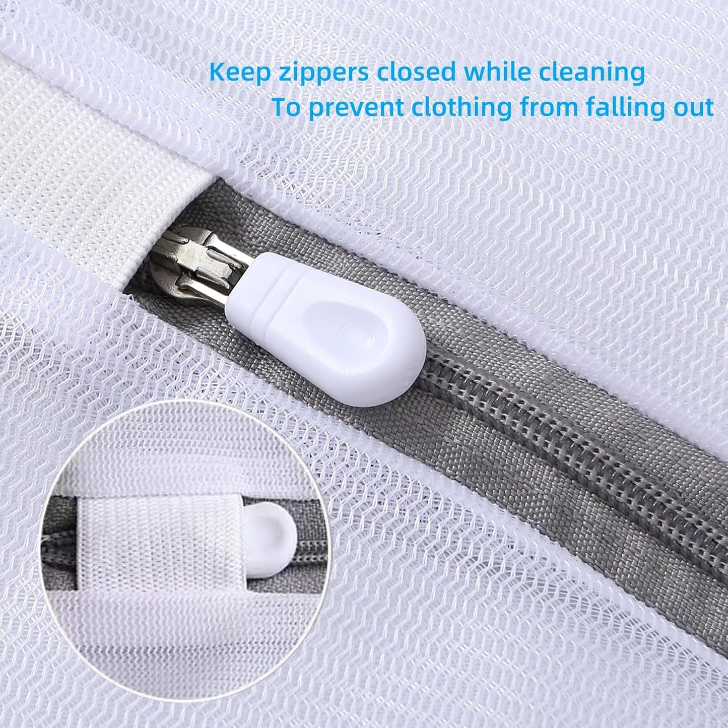 Laundry Bags Mesh Wash Bags Pack of 7 Delicates Bag for Washing Machine for Bra Lingerie Underwear Baby Clothes Socks