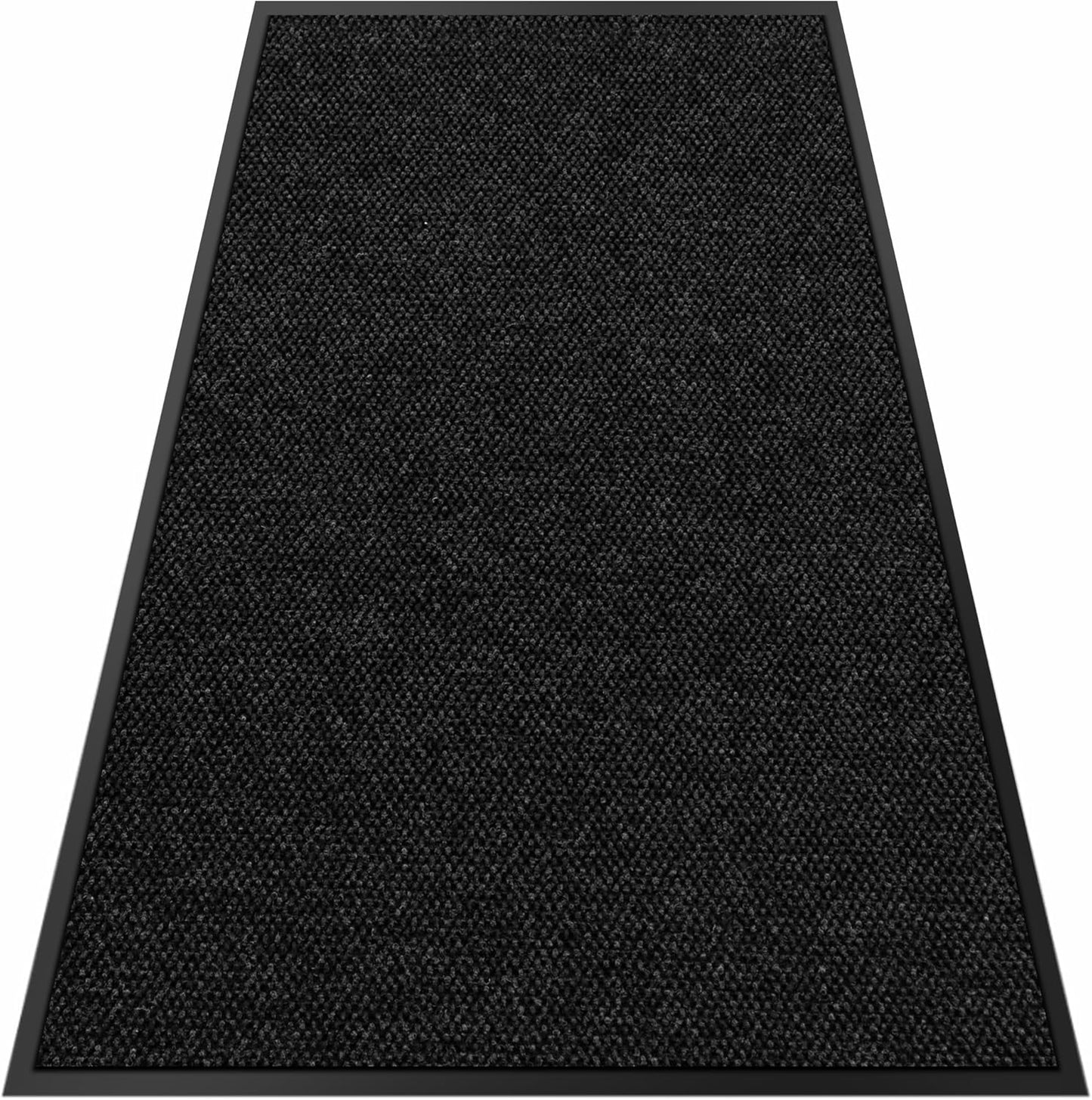 3′ x 25′ Front Door Mat Indoor Outdoor Entrance, Commercial Floor Mat Heavy Duty Dirt Trapper Entryway Doormat, Custom Size Non Slip Rubber Backing Welcome mat, Door Mat for High Traffic Area