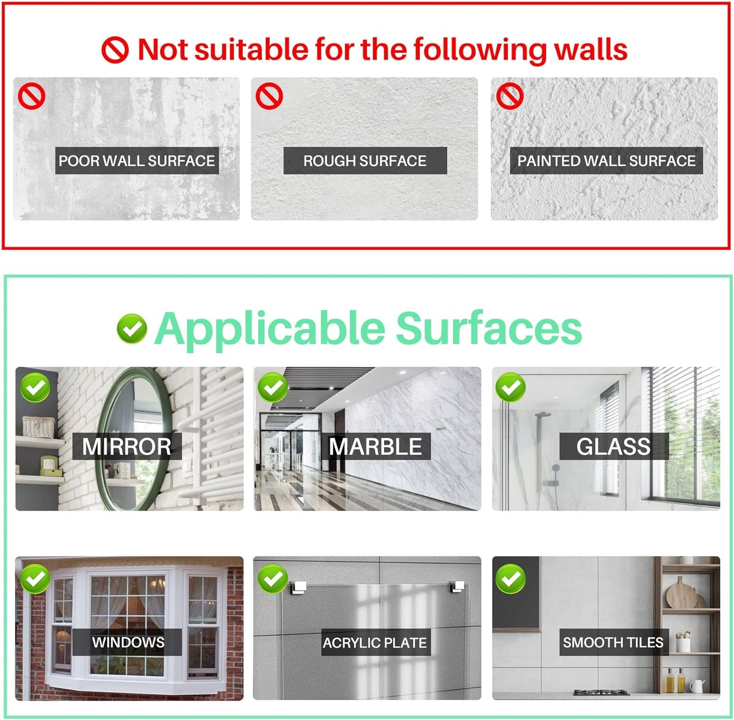 Antimbee Transparent Heavy Duty Suction Hooks, 5 Pack, Holds up to 11 lbs, Modern & Simple Design, Reusable & Removable, Ideal for Bathroom, Kitchen, Glass, Metal, Plastic Surfaces
