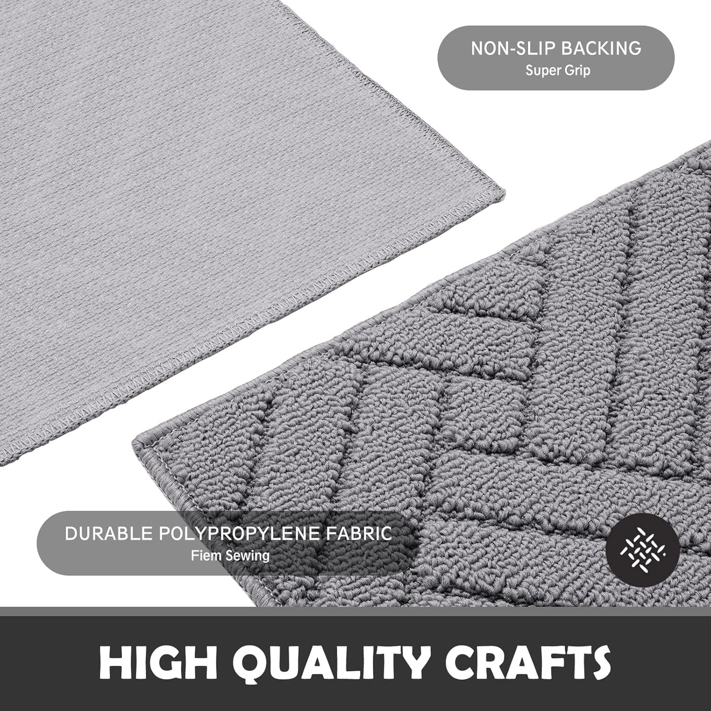 Door Mat Indoor Doormat, Entryway Rug Door Mats Non-Slip Rubber Backing,Heavy Duty Low-Profile Entrance Rugs, Absorbent Resist Dirt Doormats Floor Door mat for Entryway,36"x59"