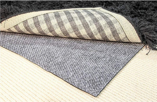 Hold-a-Rug Plush 6' x 9' Nonskid, Nonslip Rug Pad, Reversible Gripper, ¼ Thick, Safe for All Floors and Carpet, Keep Area Rugs Secure