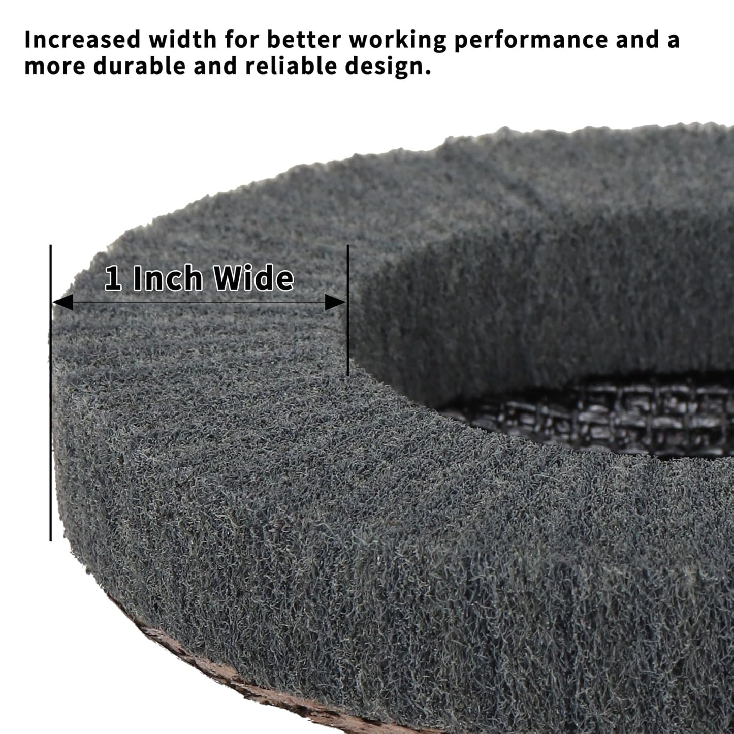 15Pcs 180# 320# 600# Scour Flap Disc 4 1/2 Inch Angle Grinder Attachment for Metal & Wood Scouring Pads Polishing Wheel Sanding Disc Paint Rust Remover