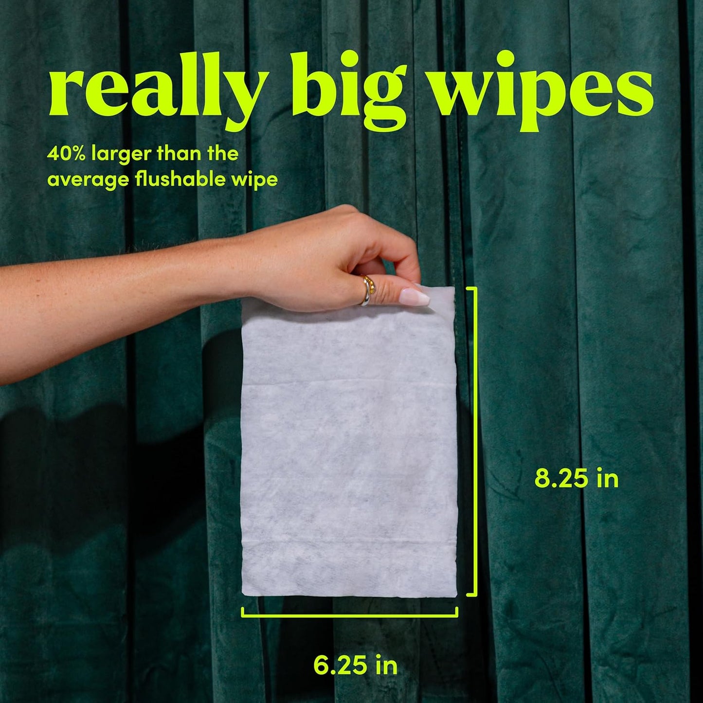 goodwipes Flushable Wipes - Individually Wrapped Butt Wipe for On-the-Go Adults - Portable Mini Wipes - Travel Essentials - Sewer & Septic Safe - Lavender, 32 Count (1 Pack)