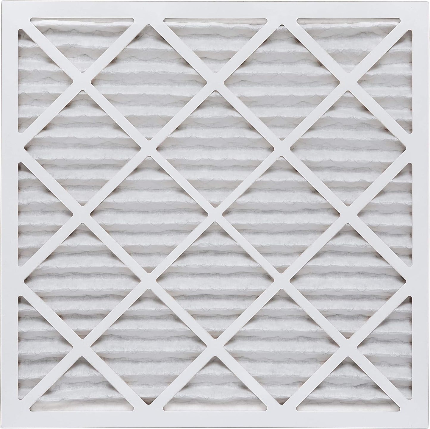 Aerostar 21 1/4x21 1/4x1 MERV 8, Pleated Air Filter, 21 1/4 x 21 1/4 x 1, Box of 6, Made in the USA