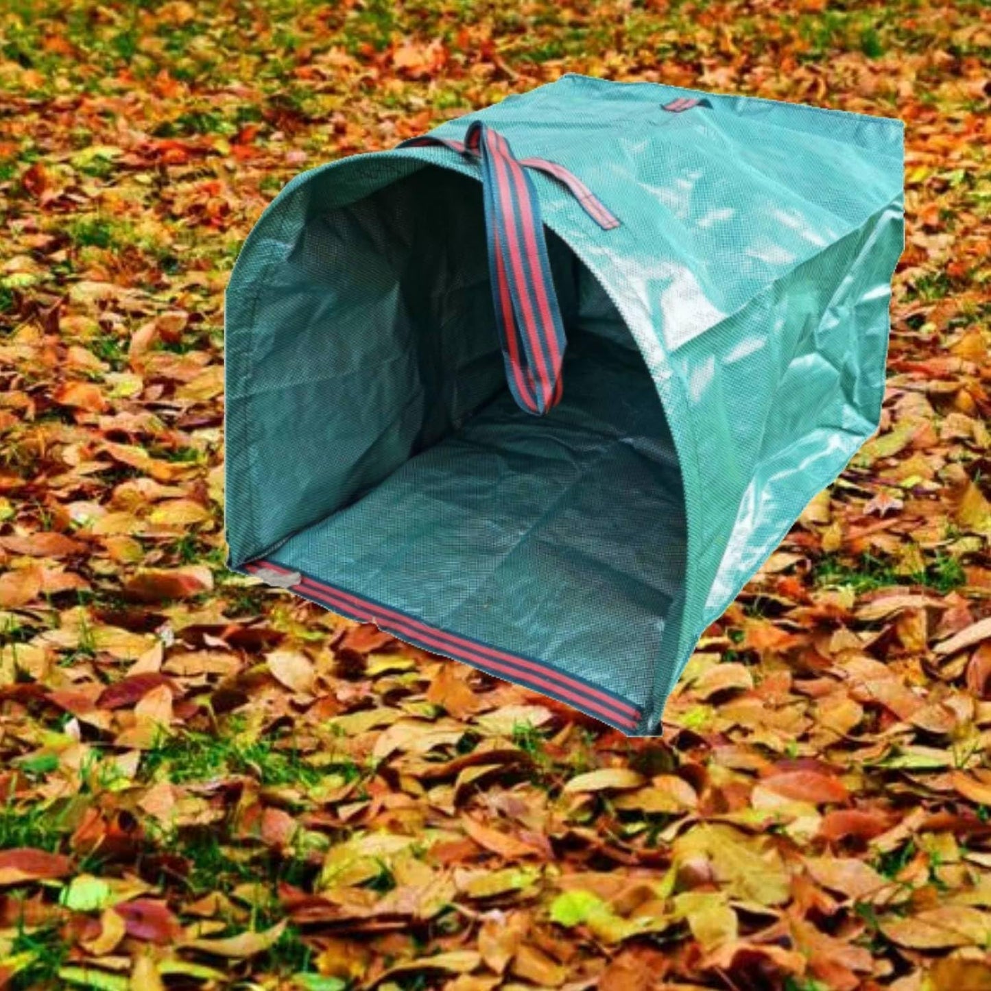 72 Gallon Yard Lawn Garden Bags, Large Standable Leaf Bags, Outdoor Garbage Can - Collapsible Trash Can for Parties, Yard Waste, Laundry, Camping - 1 Count