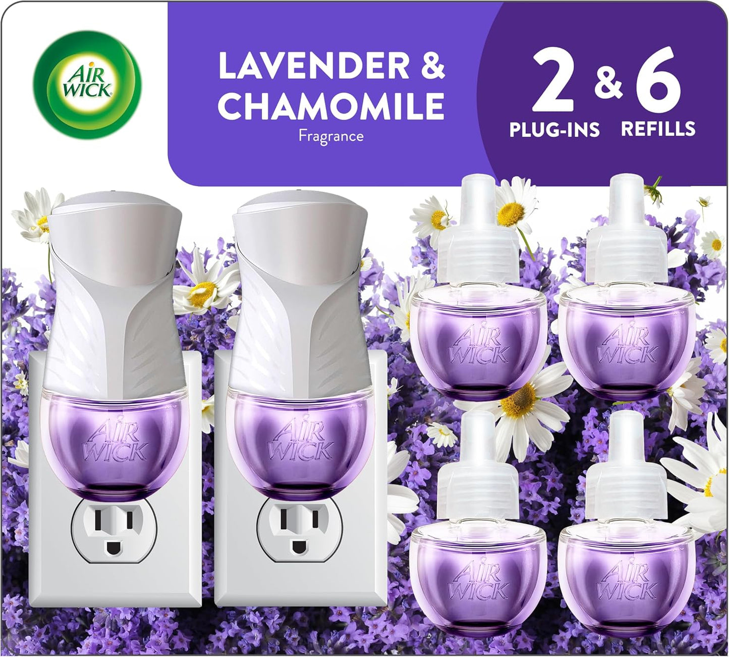 Air Wick Scented Oils 2+6 Lavender & Chamomile