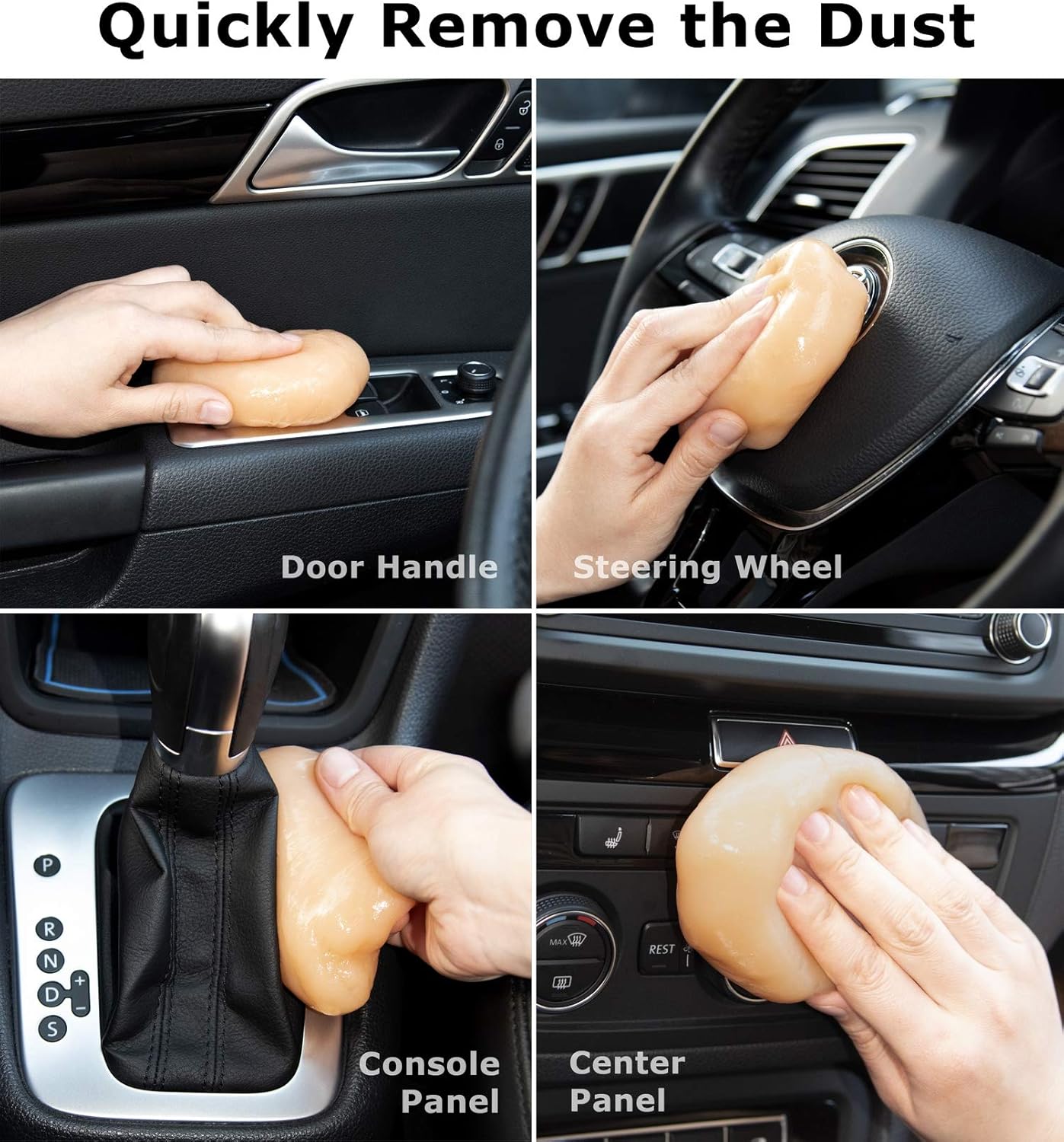 TICARVE Cleaning Gel for Car Detail Putty Cleaning Gel Auto Detail Tools Car Interior Cleaner Cleaning Mud Dust for Cars and Keyboard Cleaner Gel Clean Slime Reusable Car Vent Cleaner