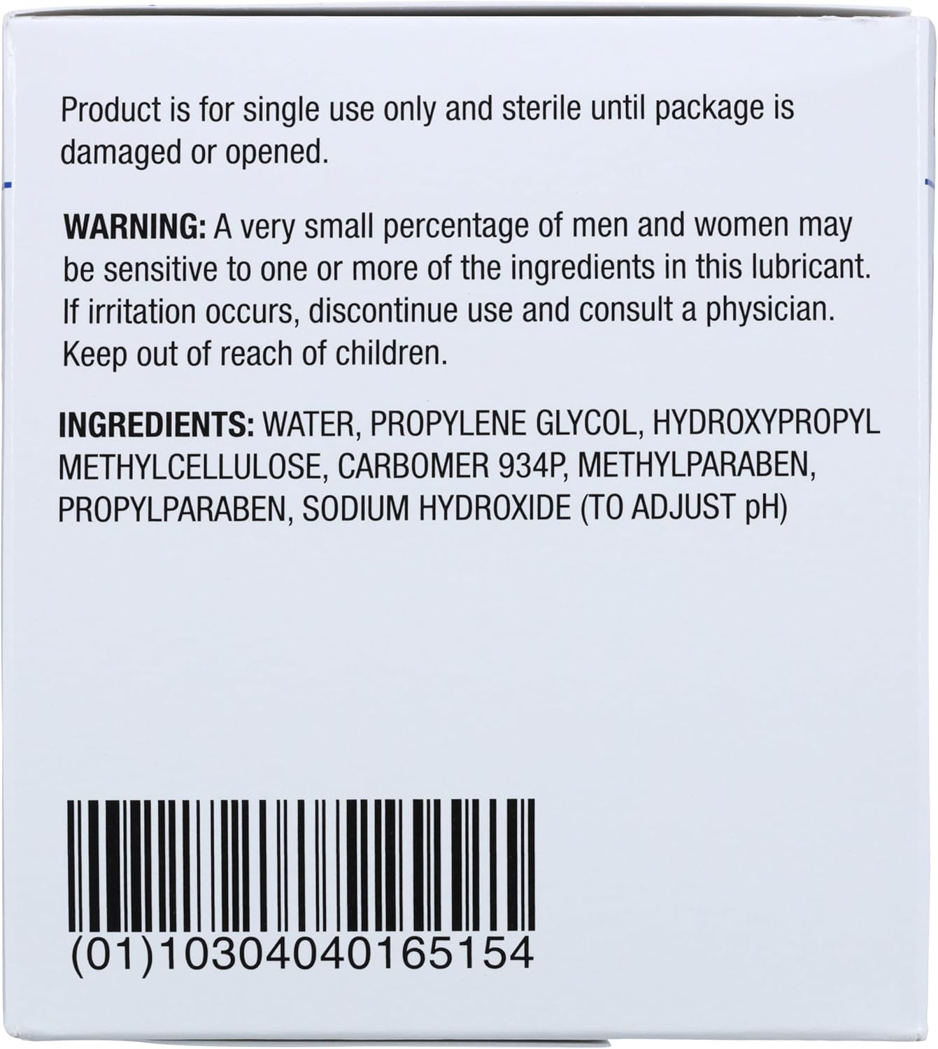Henry Schein Sterile Lubricating Jelly – 3g Single-Use Packets, Ideal for Medical and Clinical Use, Convenient and Hygienic, Case of 6 Boxes (Total 864 Packets)