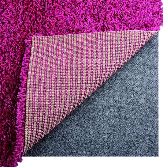 Double Sided Ultra Strong Anti-Slip Rug Felt Pad 3 x 5 Feet for Hardwood Floors, Non Slip Carpet Padding, Thin Profile Non Skid Carpet Mat Keep Your Rugs in Place- Gray
