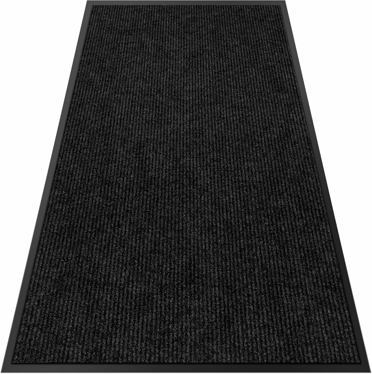 3′ x 9′ Front Door Mat Indoor Outdoor Entrance, Commercial Floor Mat Heavy Duty Dirt Trapper Entryway Doormat, Custom Size Non Slip Rubber Backing Welcome mat, Door Mat for High Traffic Area