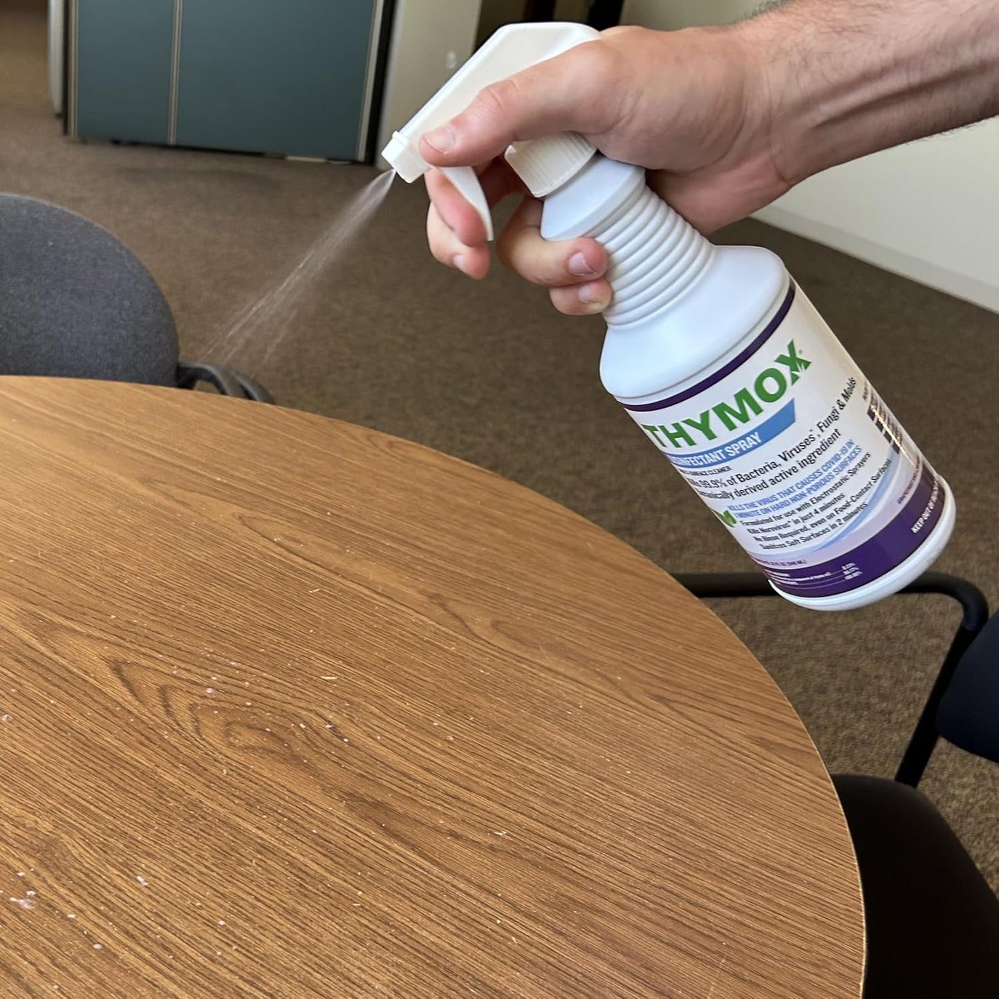 Botanical Disinfectant Spray 32 oz - All Natural Multipurpose Cleaner, Pet Friendly, Hospital Grade Disinfectant, Kitchens, Pet Hospitals, Vet Clinics, Restoration, Lemongrass Fragrance