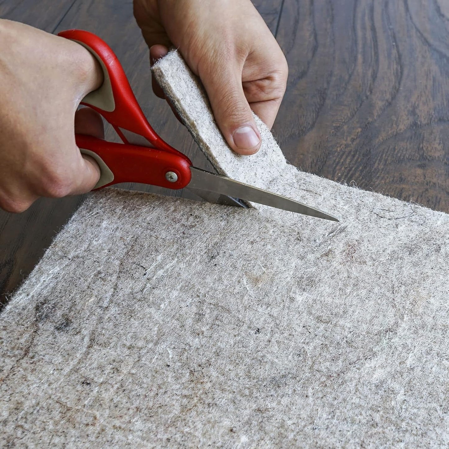 RUGPADUSA - Dual Surface - 6'x9' - 1/8" Thick - Felt + Rubber - Non-Slip Backing Rug Pad - Adds Low-Profile Comfort and Protection